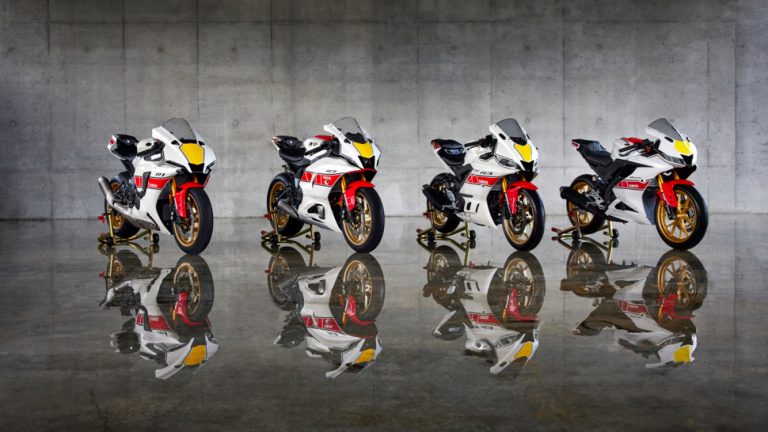 Livrea speciale 2022 per i 60 anni di Yamaha nel campionato mondiale
