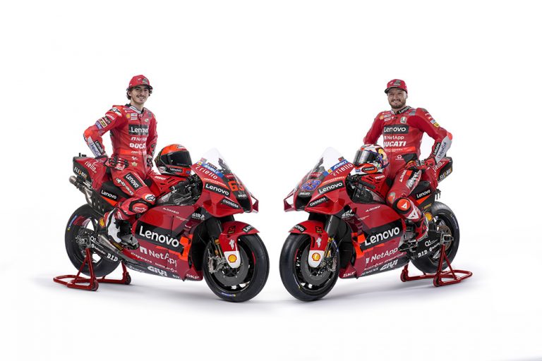 Ducati Lenovo Team 2022 pronto per l’assalto al titolo MotoGP