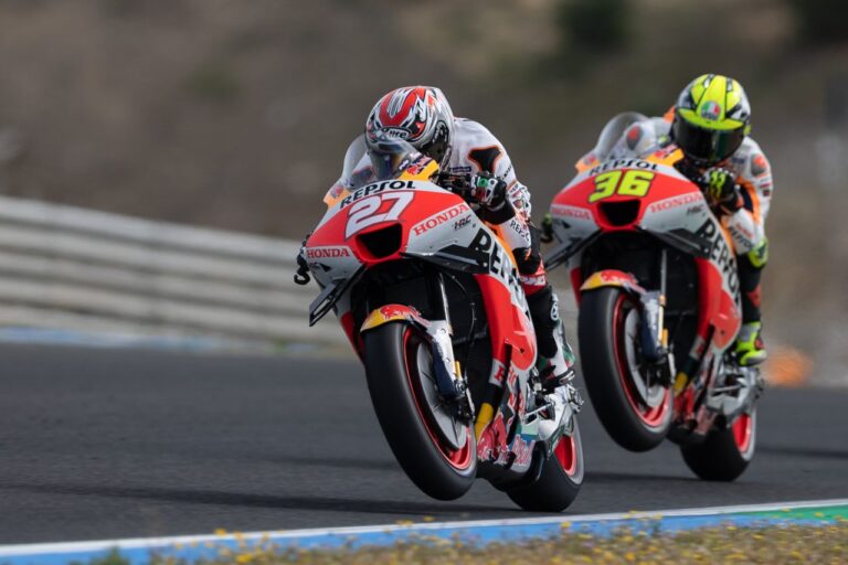 Jerez complicato per il Repsol Honda team