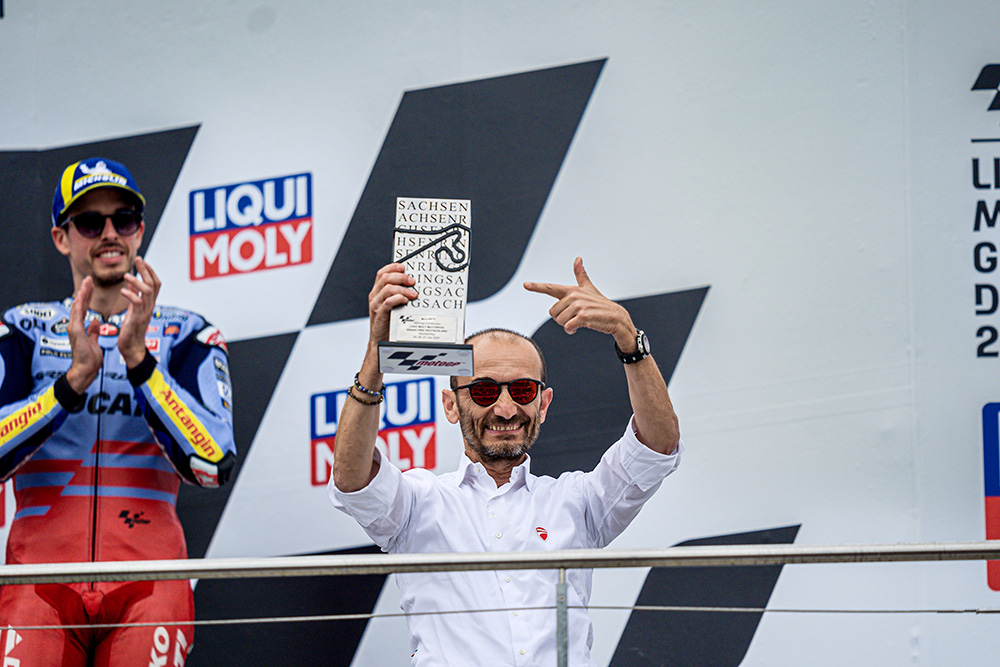 Claudio Domenicali Sachsenring 2024