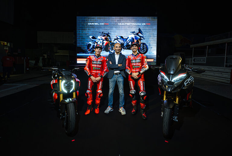 Premiere 2026: Ducati Diavel V4 RS e Multistrada V4 RS: sport e stile senza compromessi