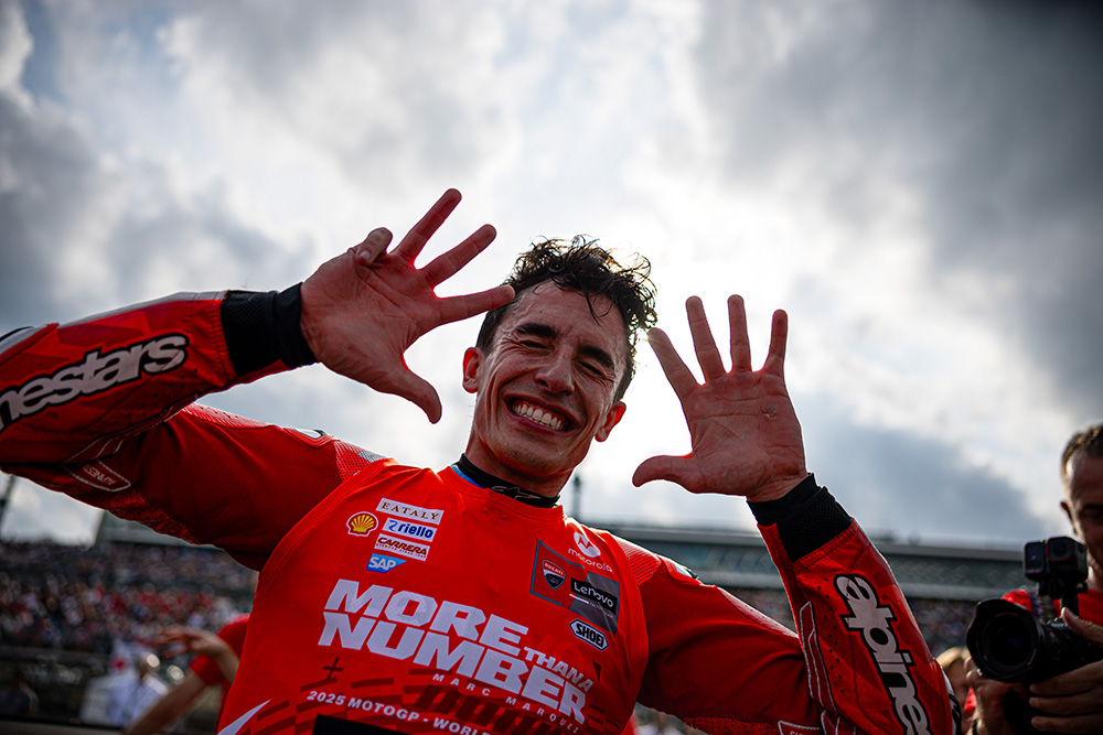 Marc Marquez campine del mondo 2025 Motegi