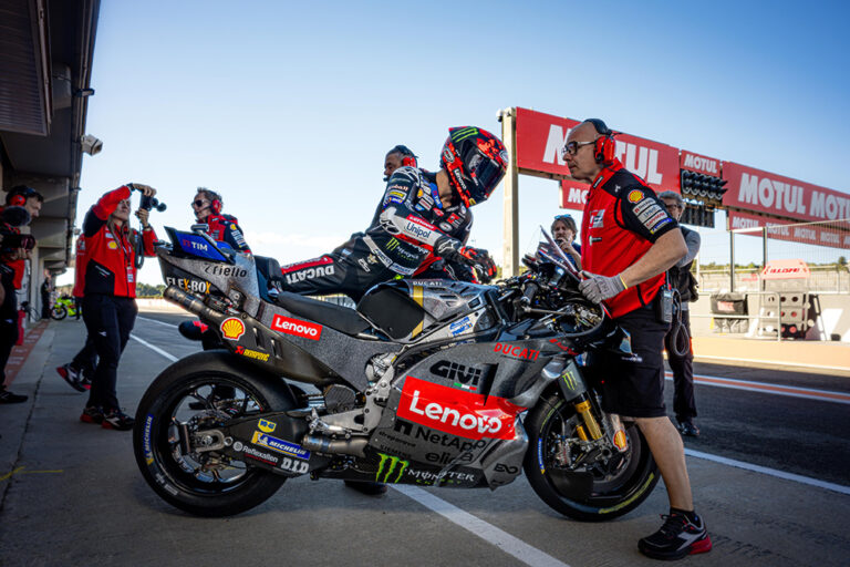 Test Valencia Bagnaia Ducati