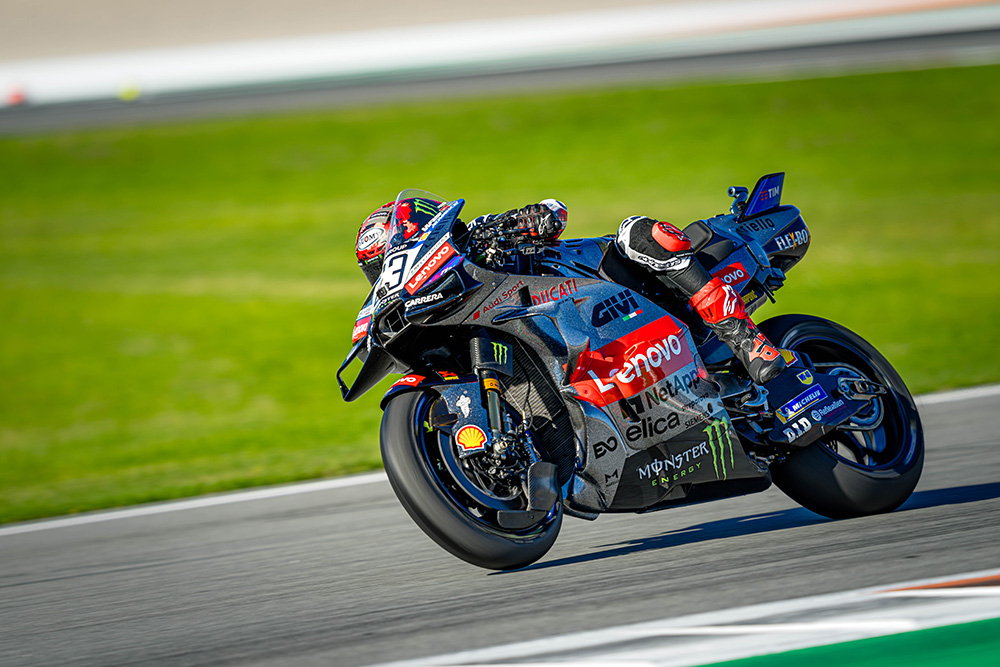 Test Valencia Bagnaia Ducati