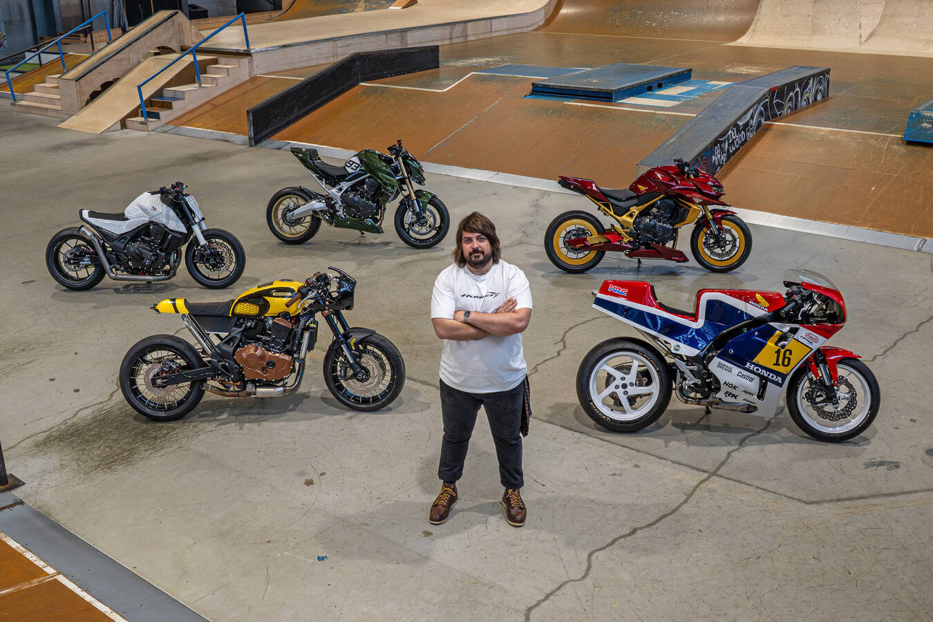 Honda celebrates the CB750 Hornet and XL750 Transalp at Wheels and Waves 2026