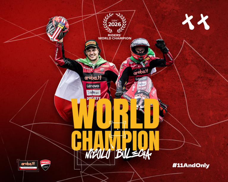 Bulega è campione del mondo Superbike 2026